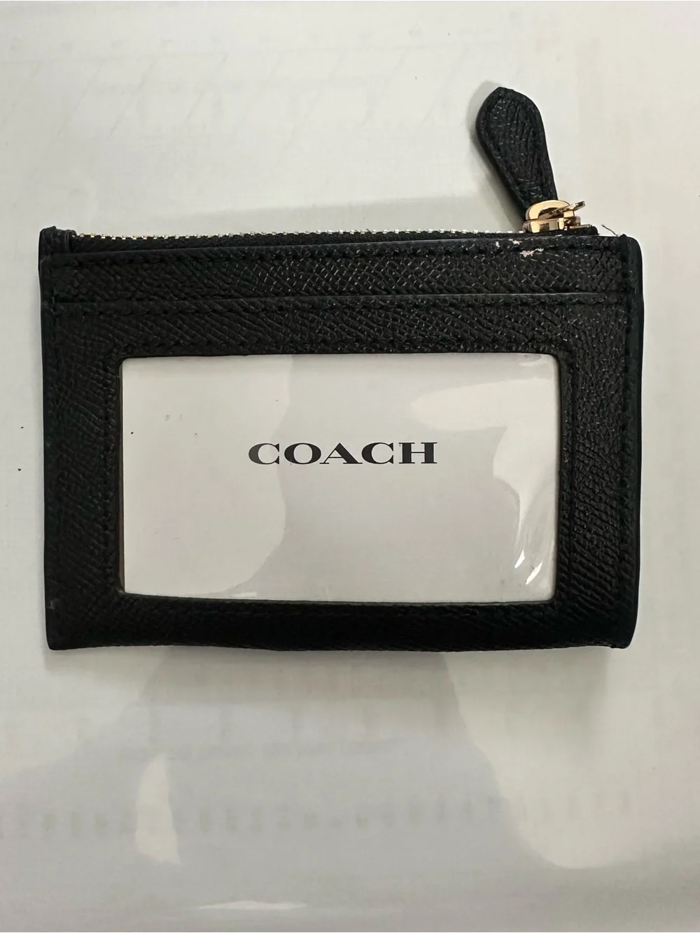 Coach Zip Card Wallet - Picture 2 of 3